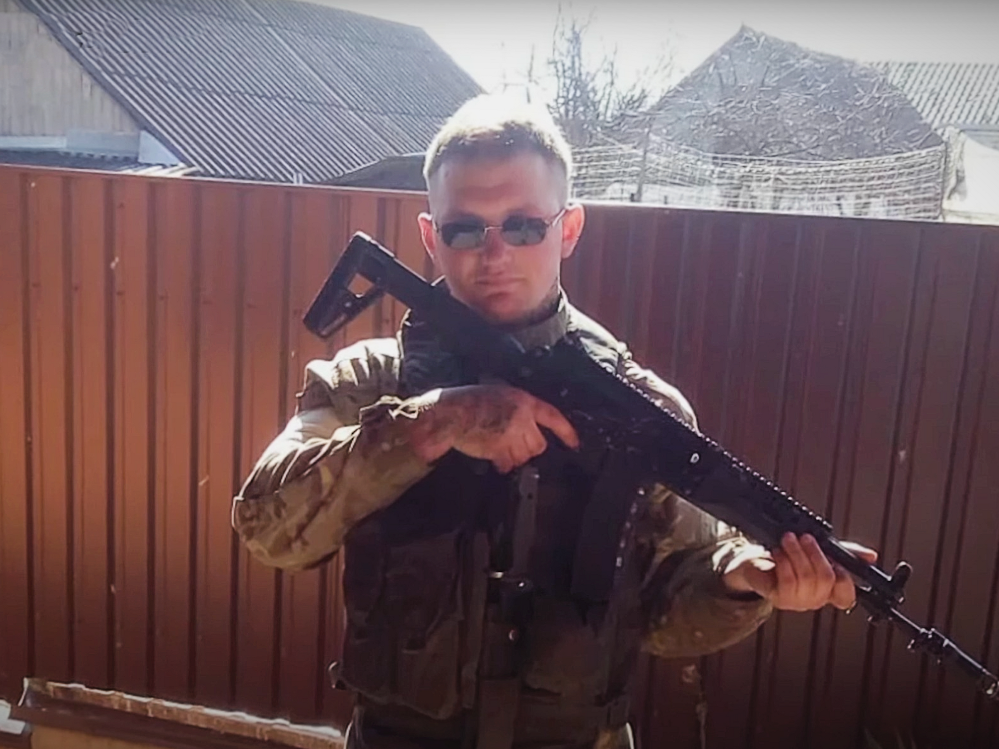 Photo of a russian soldier