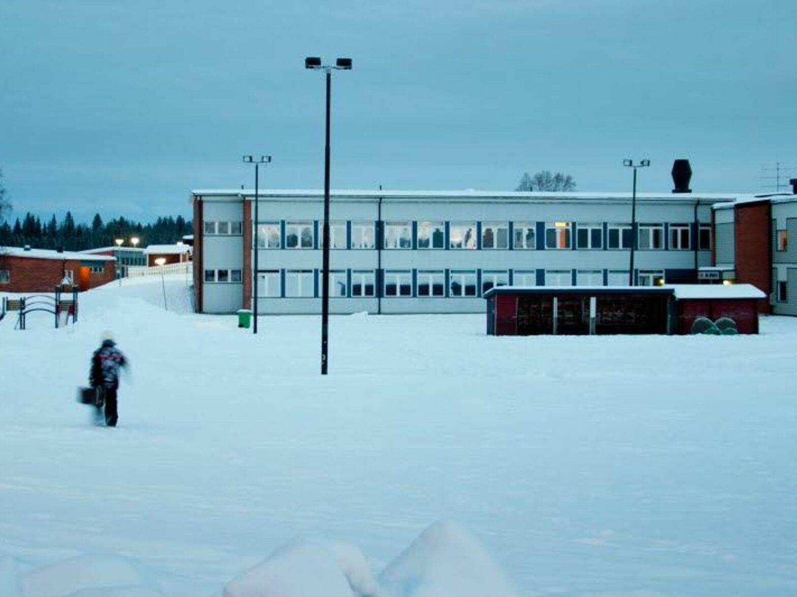 Photo of a Swedish school