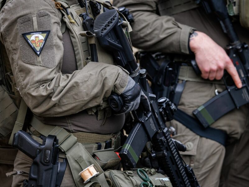 Photo of armed police officers