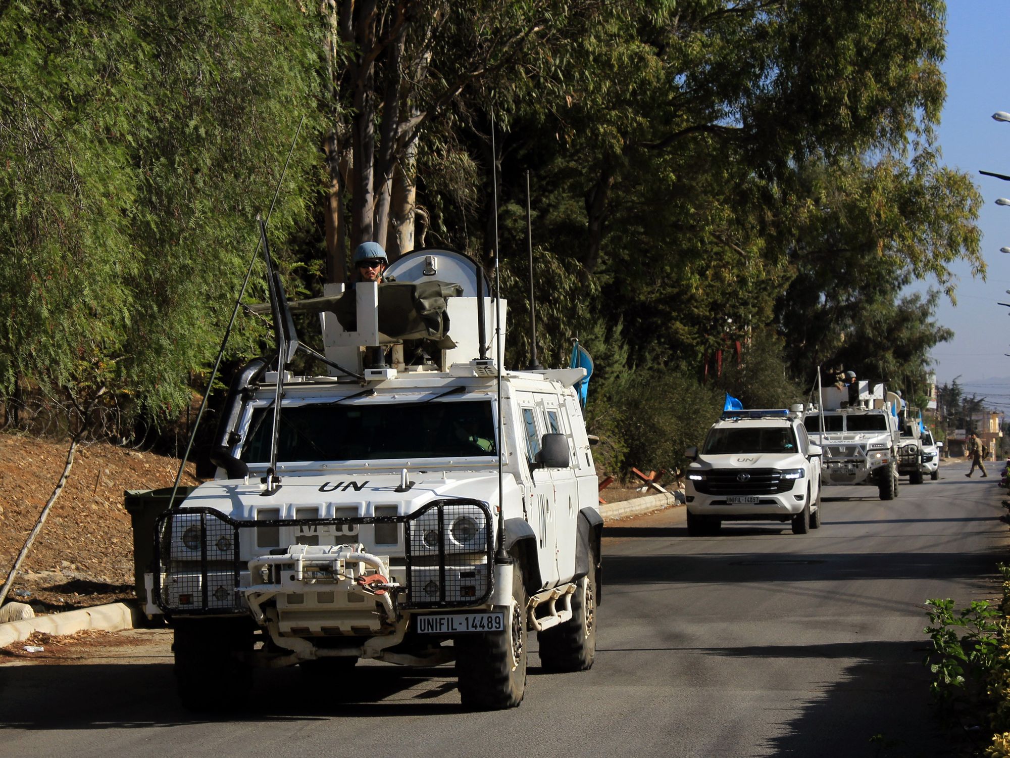 photo of armored vehicles