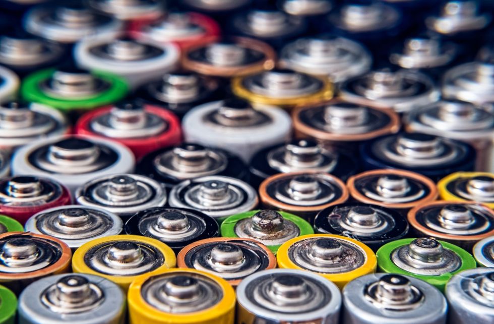 Photo of batteries.