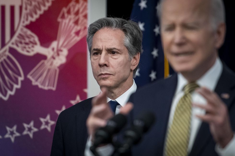 photo of blinken and biden
