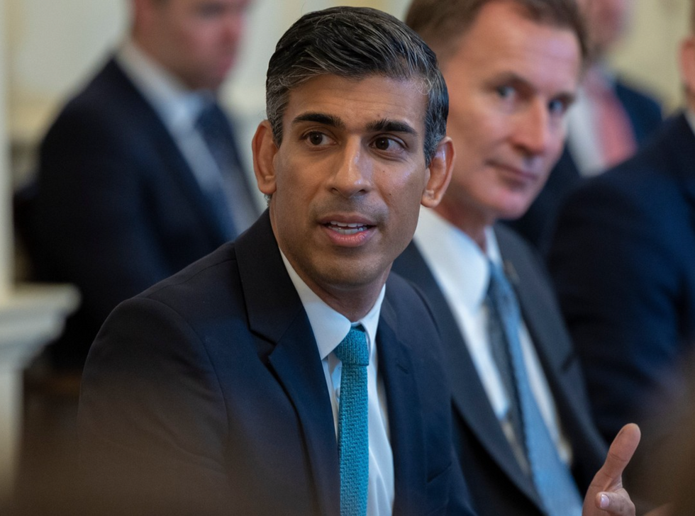 Photo of British Prime Minister Rishi Sunak