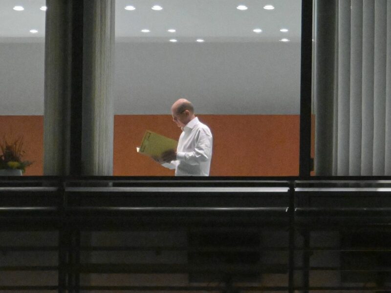 Photo of Chancellor Olaf Scholz