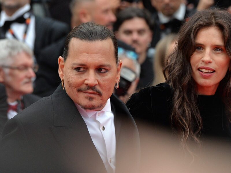 photo of Depp and Maïwenn
