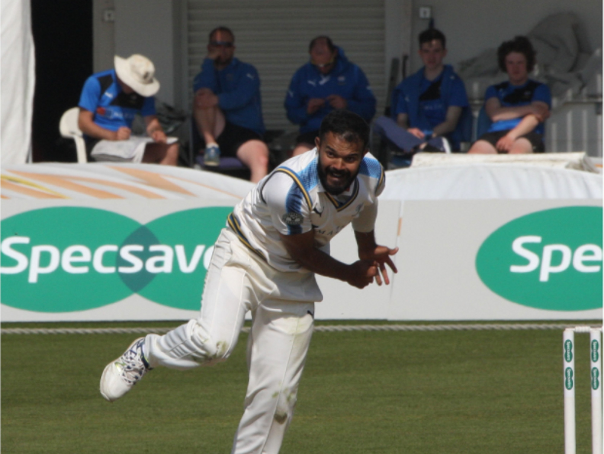 Photo of ​cricket player Azeem Rafiq