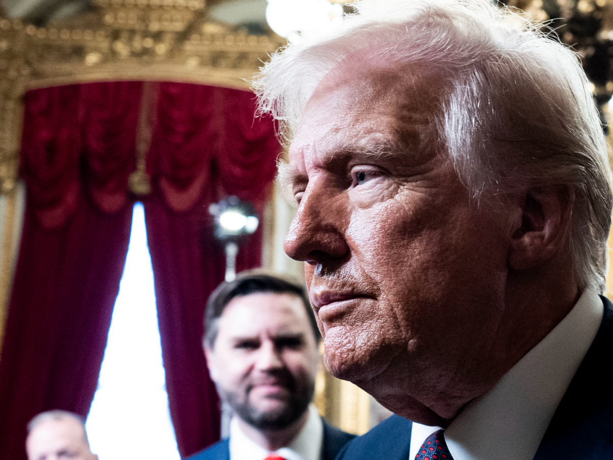 Photo of ​U.S. President Donald Trump and Vice President JD Vance January 20 at the US Capitol in Washington, DC.