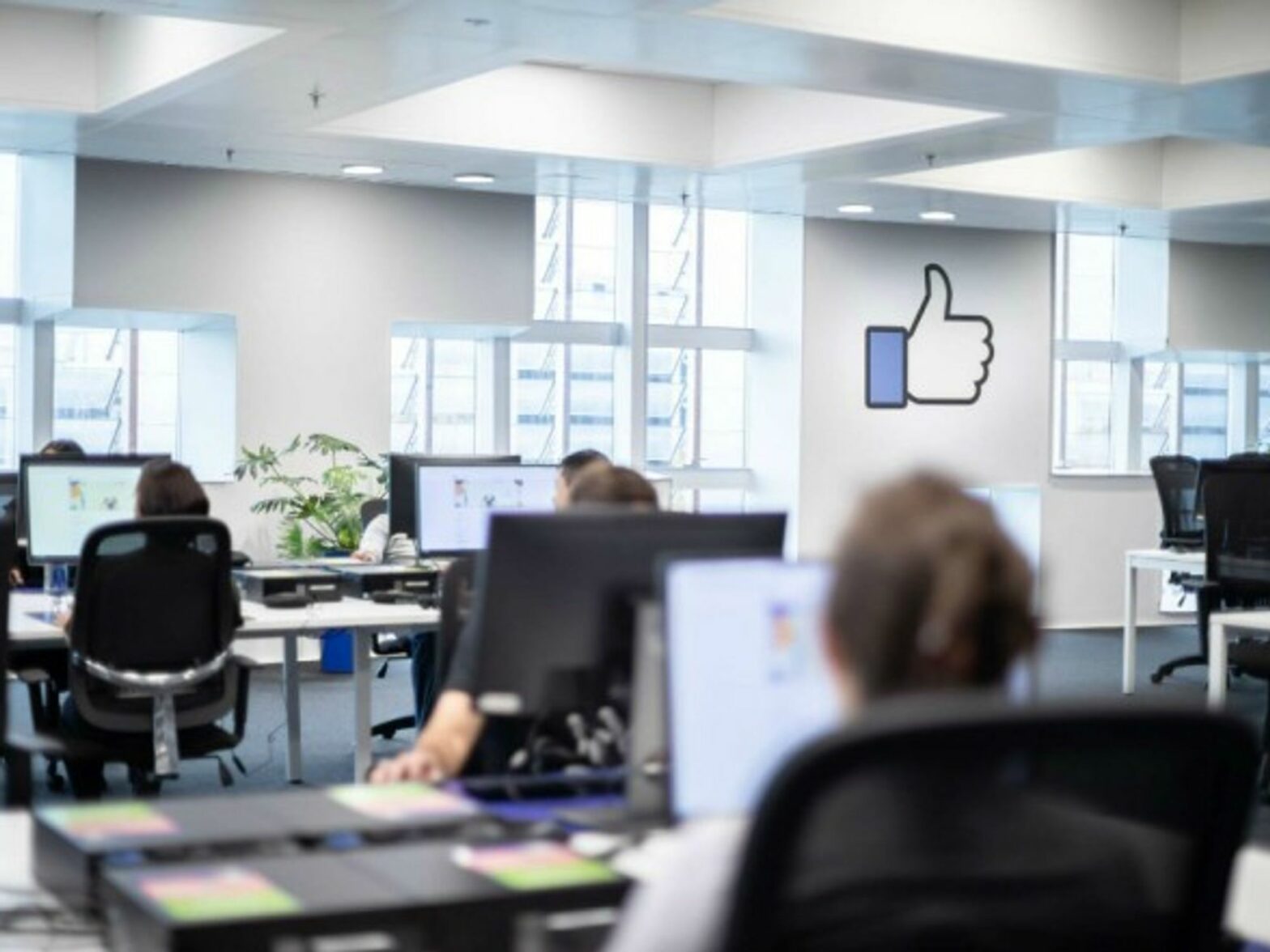 Photo of Facebook's Barcelona center, provided by Facebook