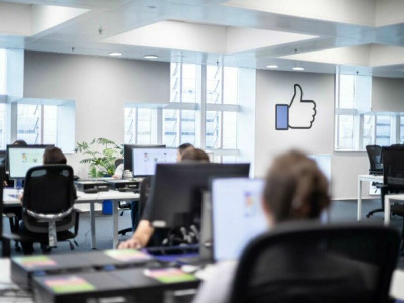 Photo of Facebook's Barcelona center, provided by Facebook