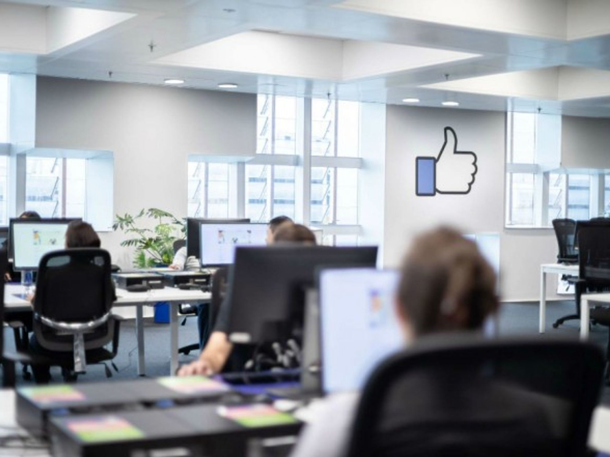 Photo of Facebook's Barcelona center, provided by Facebook