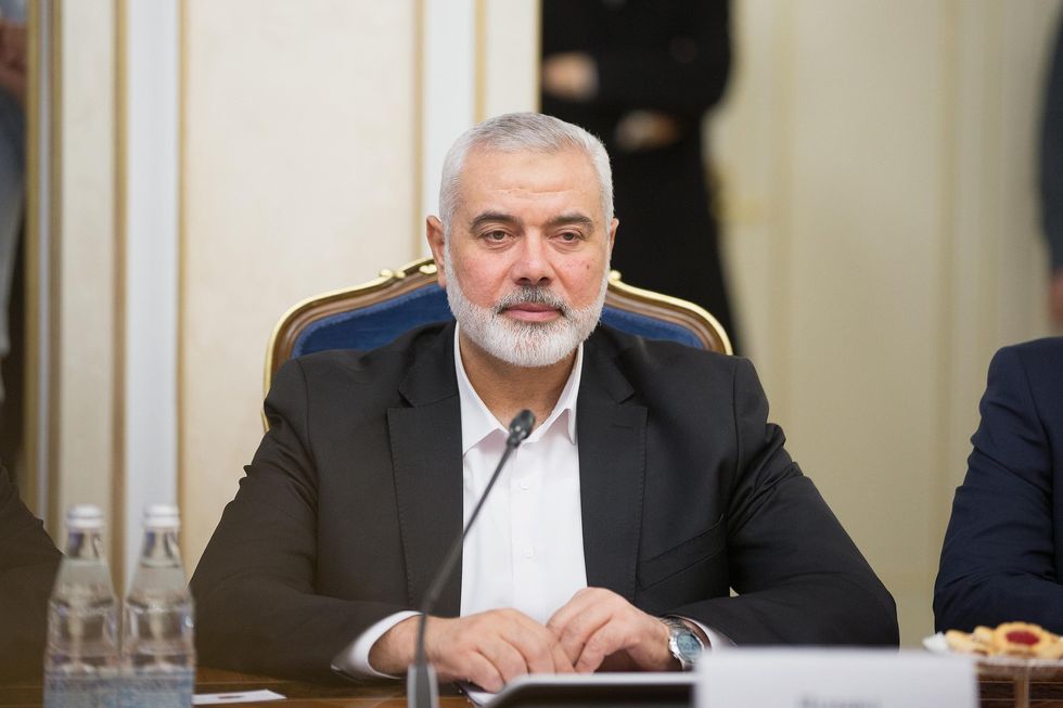 Photo of Hamas leader Ismail Haniyeh