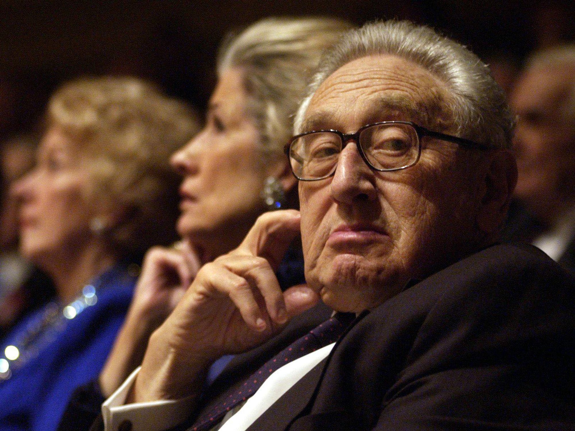 Photo of Henry Kissinger in 2003