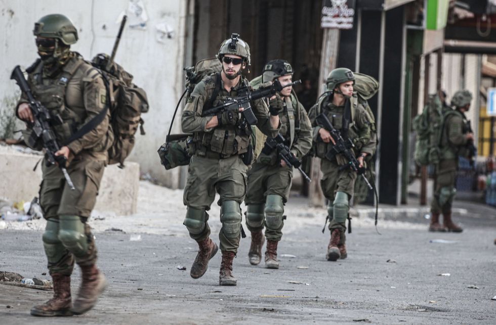 Photo of IDF soldiers operating in Tubas, West Bank, on Sept. 11.