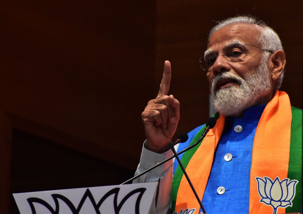 Photo of Indian Prime Minister Narendra Modi