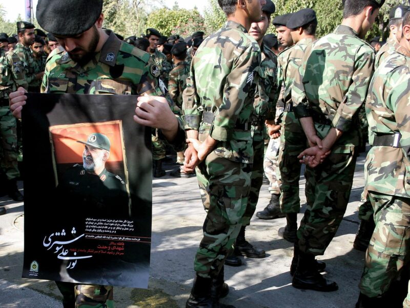 photo of Iranian Revolutionary Guards