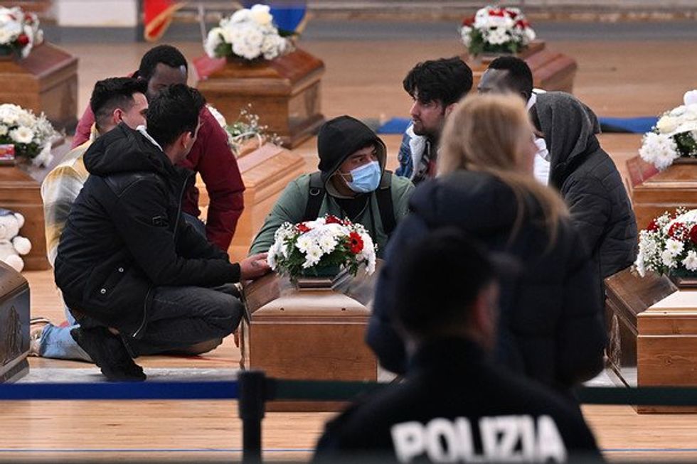 Photo of Italy Migrant Boat Shipwreck, Funeral For Victims