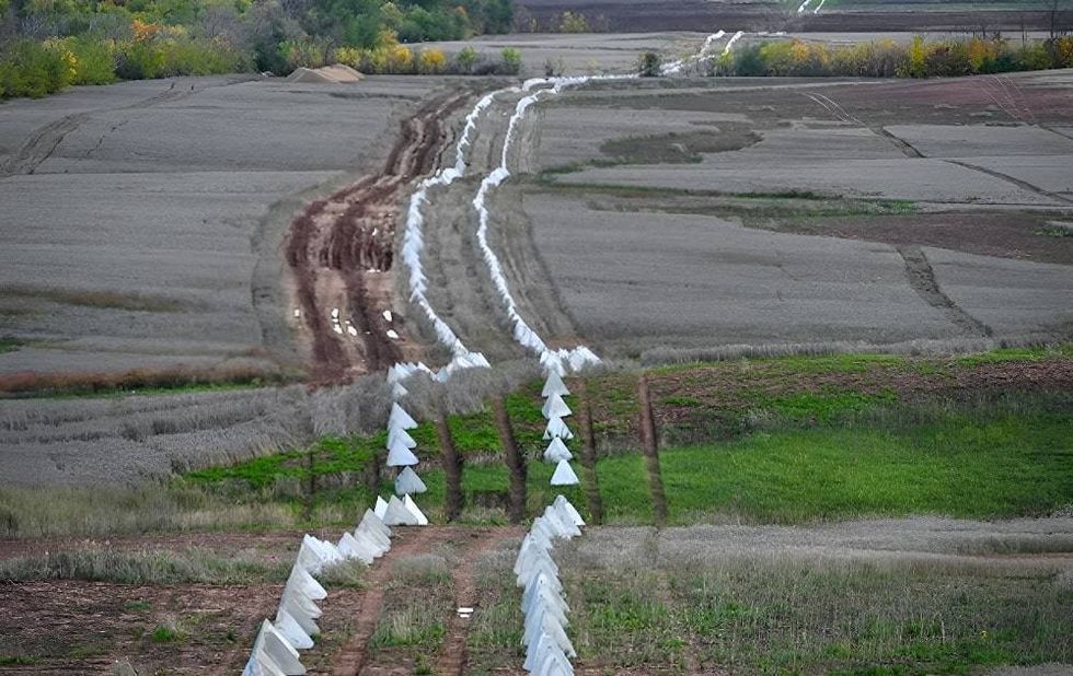 photo of markers on land in ukraine