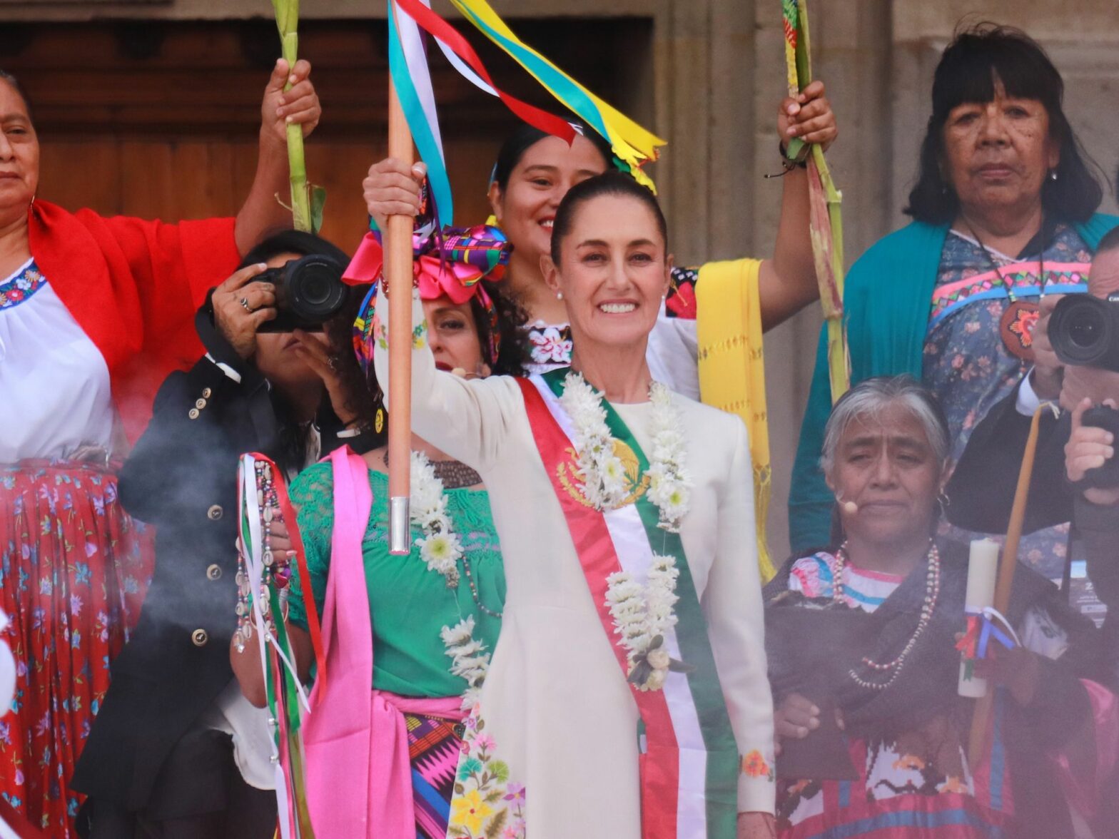 photo of Mexico's new president, Claudia Sheinbaum