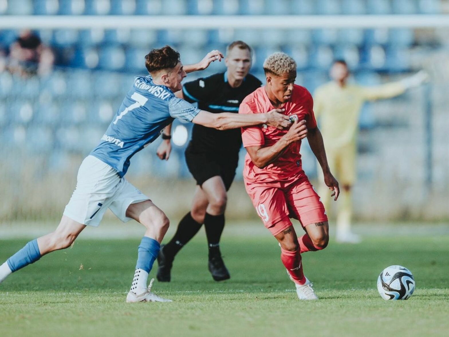 Photo of Michael Ameyaw playing for Piast Gliwice