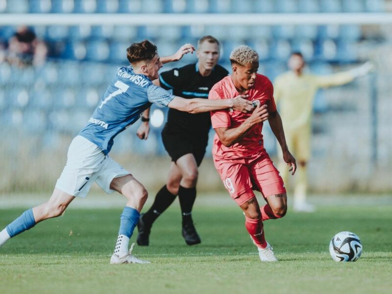 Photo of Michael Ameyaw playing for Piast Gliwice