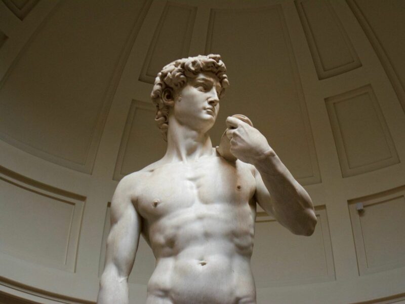 photo of Michelangelo's David