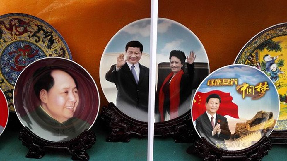 Photo of Miniature Revolutionary statues on sale
