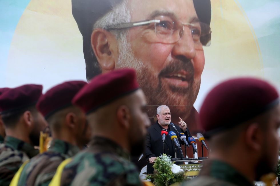 Photo of Mohamad Raad, deputy of pro-Iranian Hezbollah