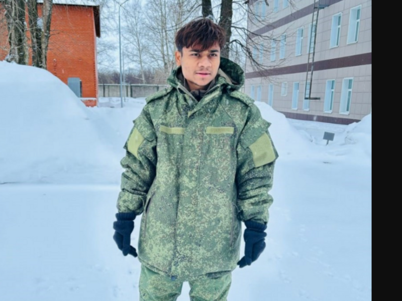Photo of Mohammad Tahir forced to fight alongside Russian soldiers