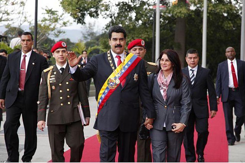 Photo of Nicolás Maduro at the II Alba-TCP-Petrocaribe Summit