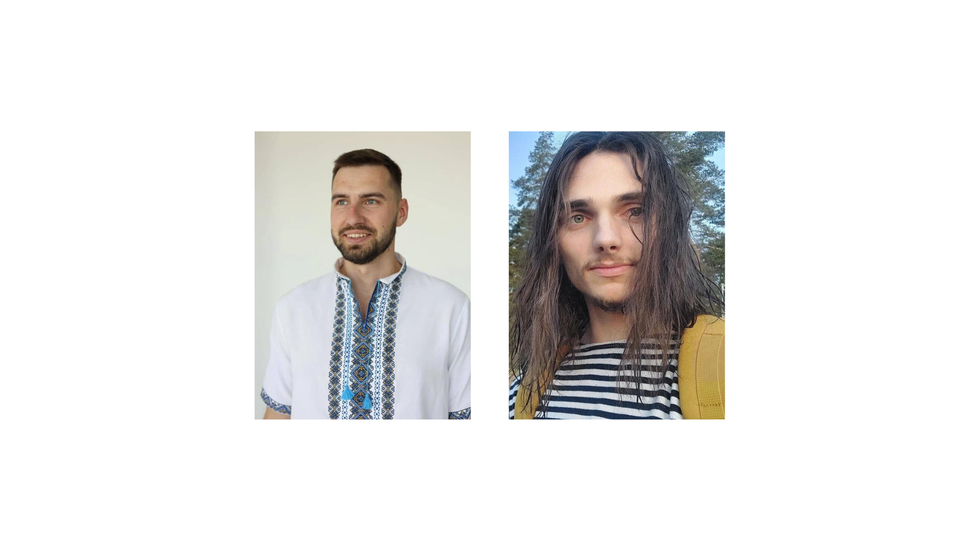 Photo of Oleg (29) and Danylo (25)