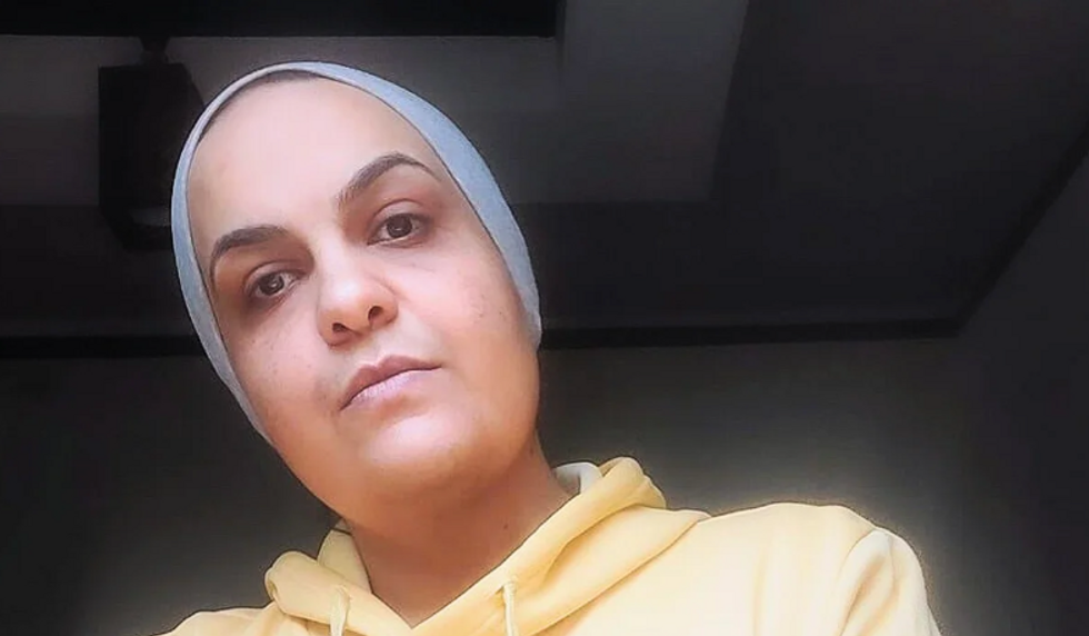 Photo of Palestinian writer and mother Fedaa Zeyad