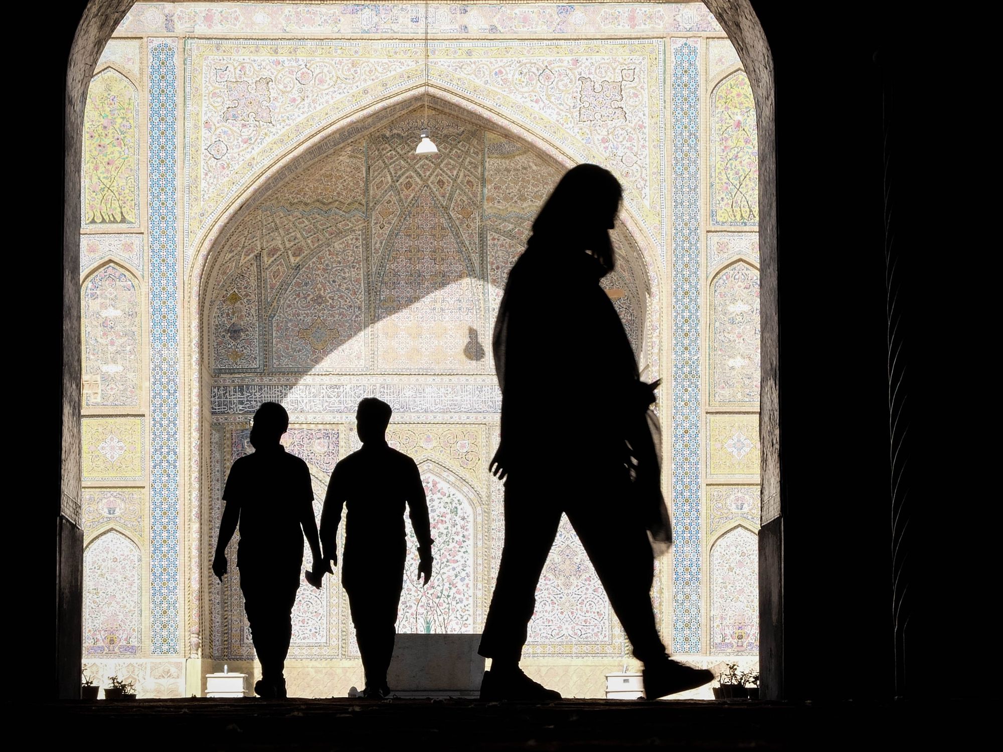 Photo of people in a Mosque