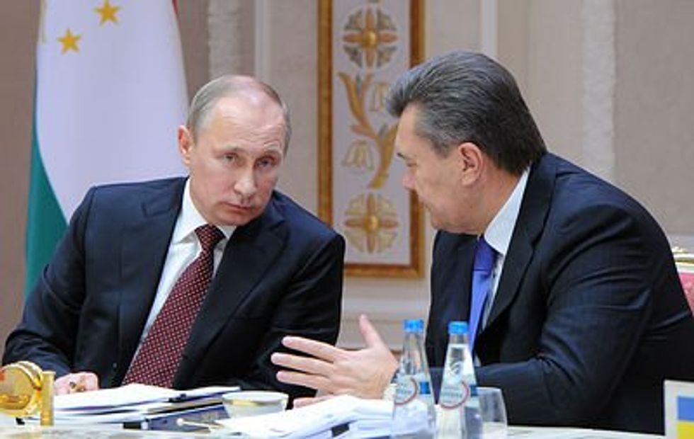 Photo of President Putin on working visit to Belarus