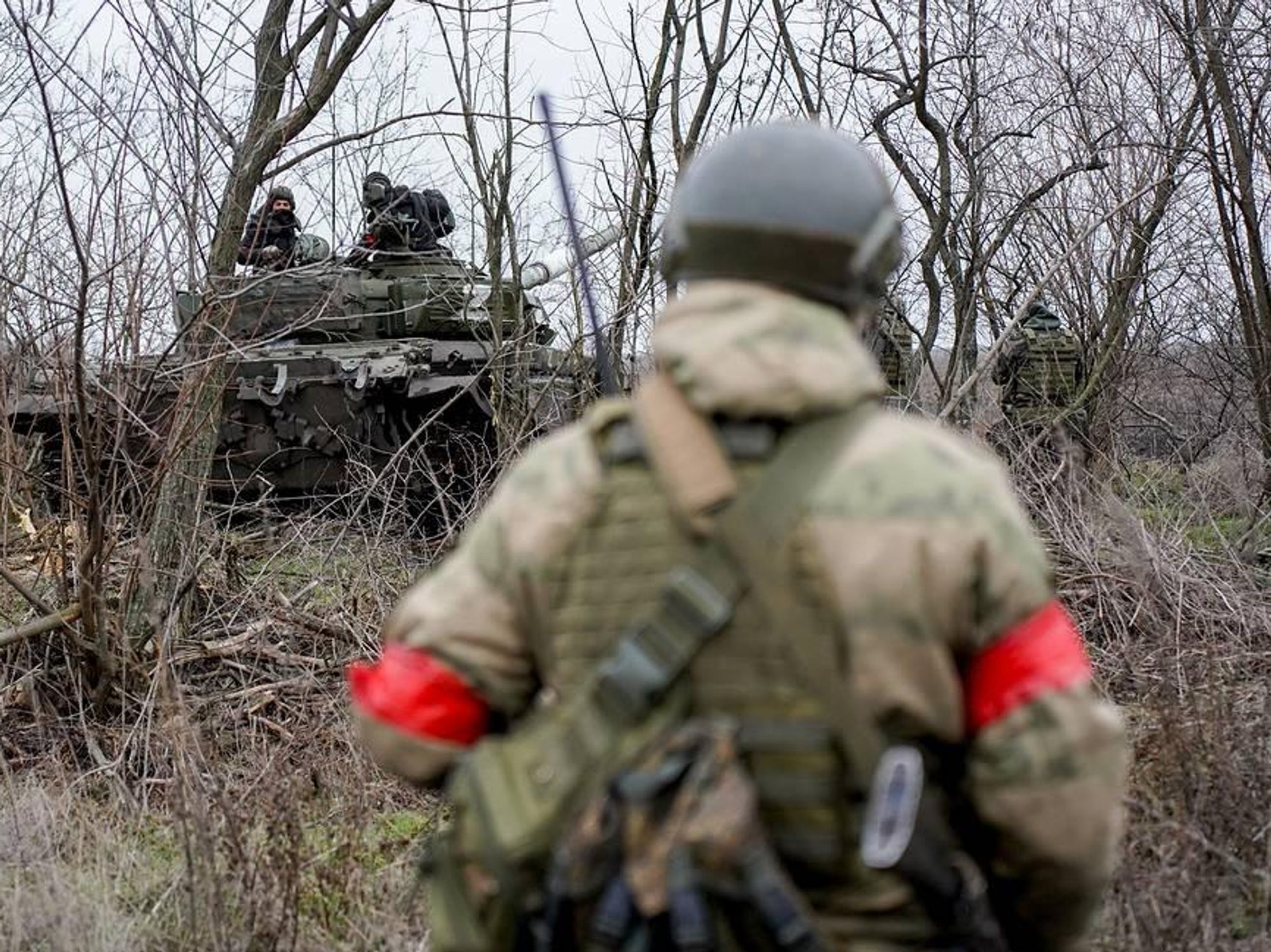 Photo of Russian forces in Ukraine