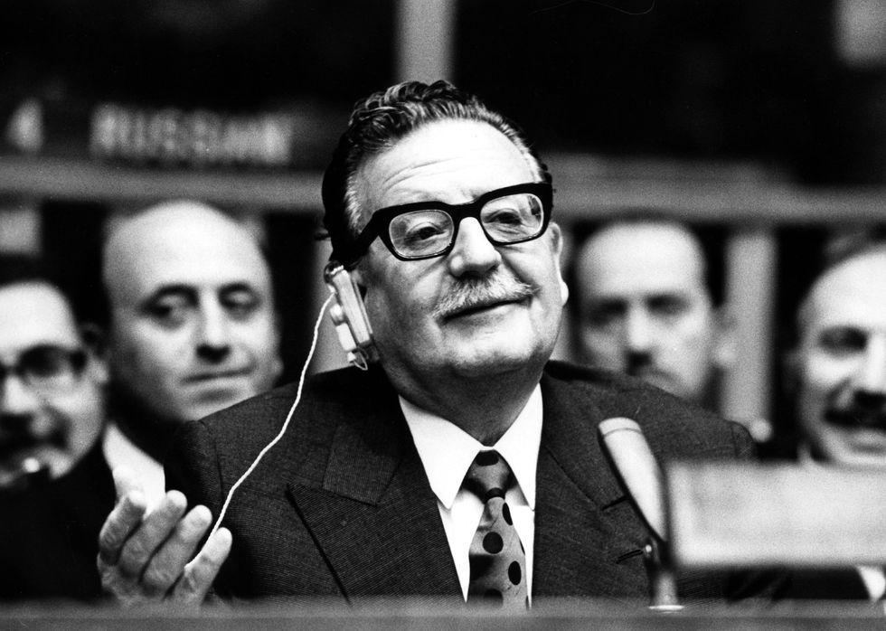 Photo of Salvador Allende