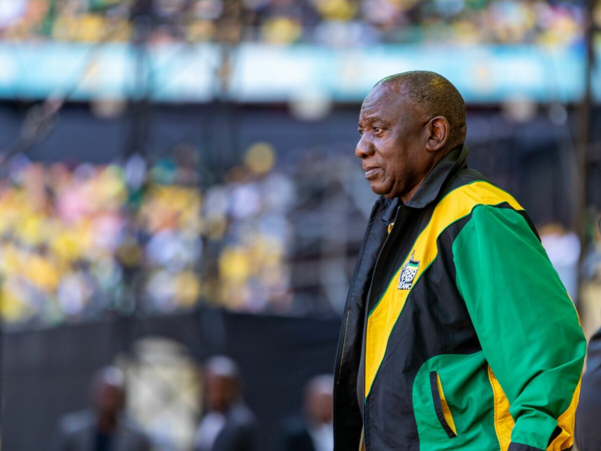 Photo of South African President Cyril Ramaphosa