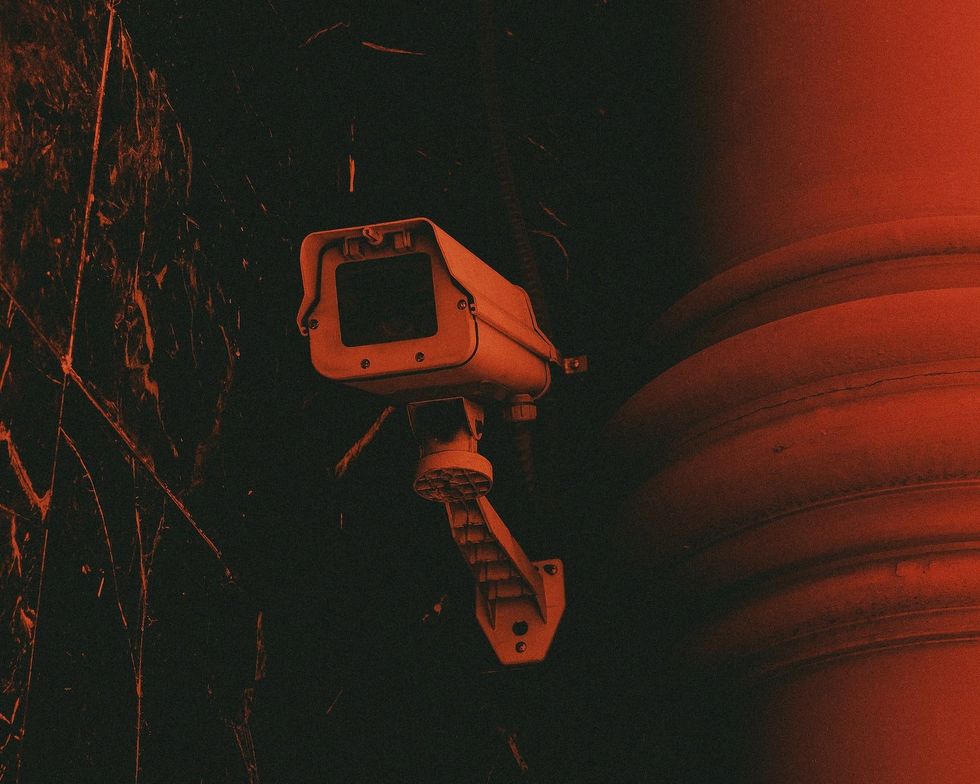 Photo of surveillance camera