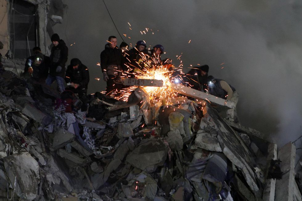 Photo of the consequences of the Russian rocket attack on apartment building in Dnipro