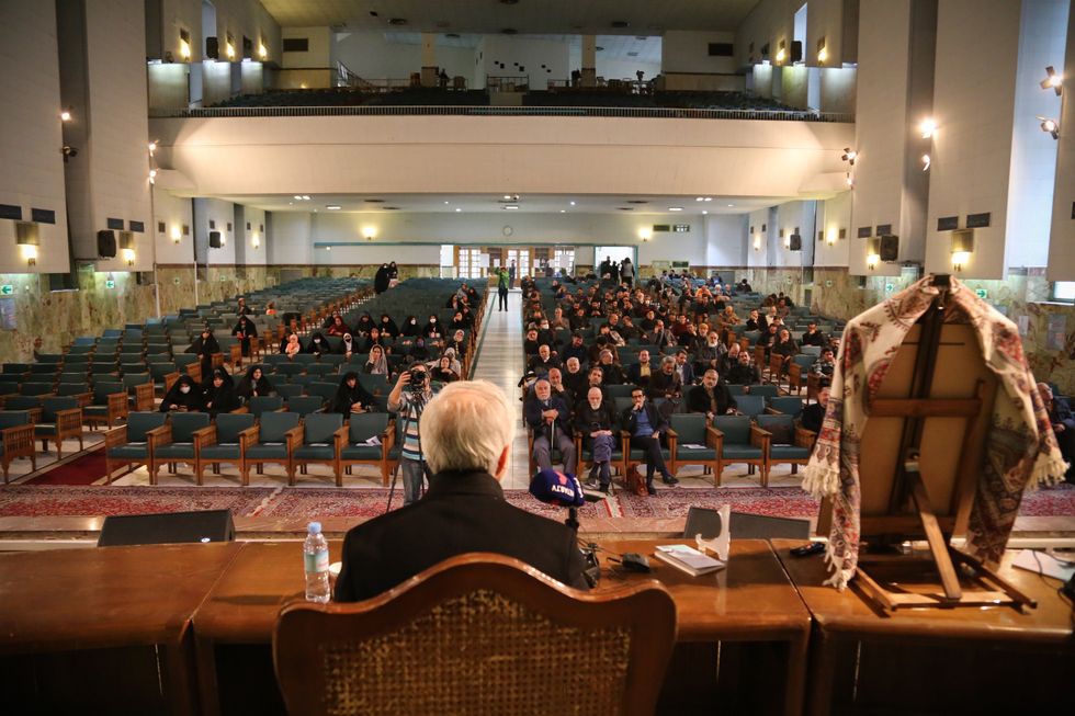 Photo of the Hosseinieh Ershad in Iran