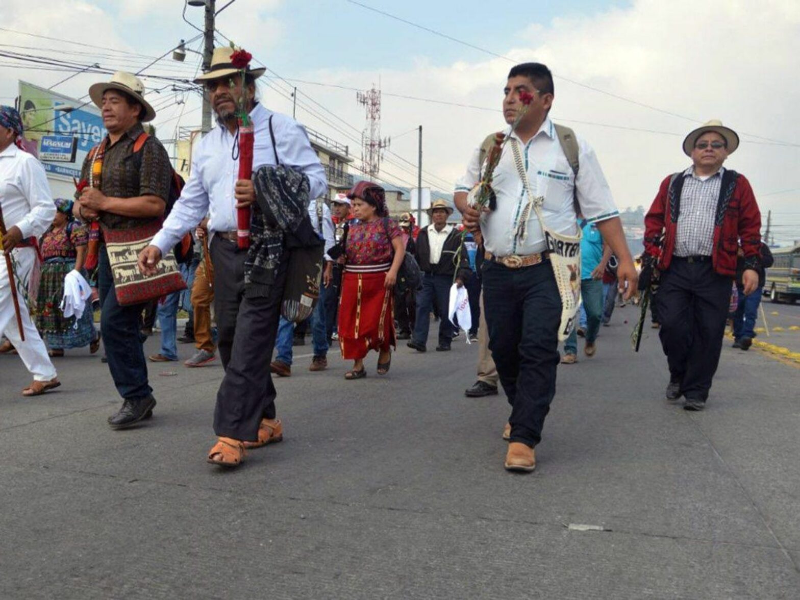 Photo of the March of Dignity in Guatemala