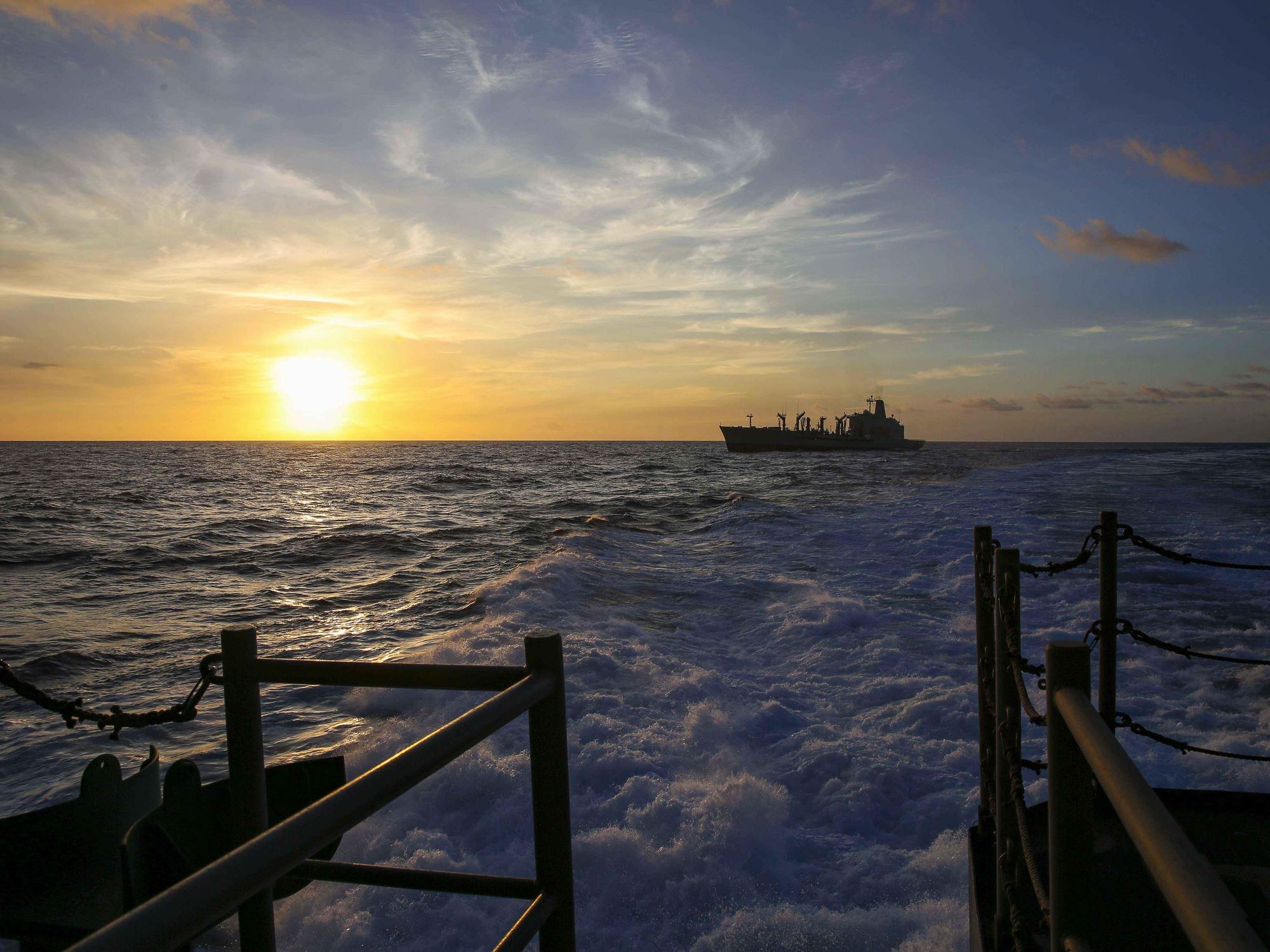 Photo of the Nimitz-class aircraft carrier USS Abraham Lincoln during Rim of the Pacific
