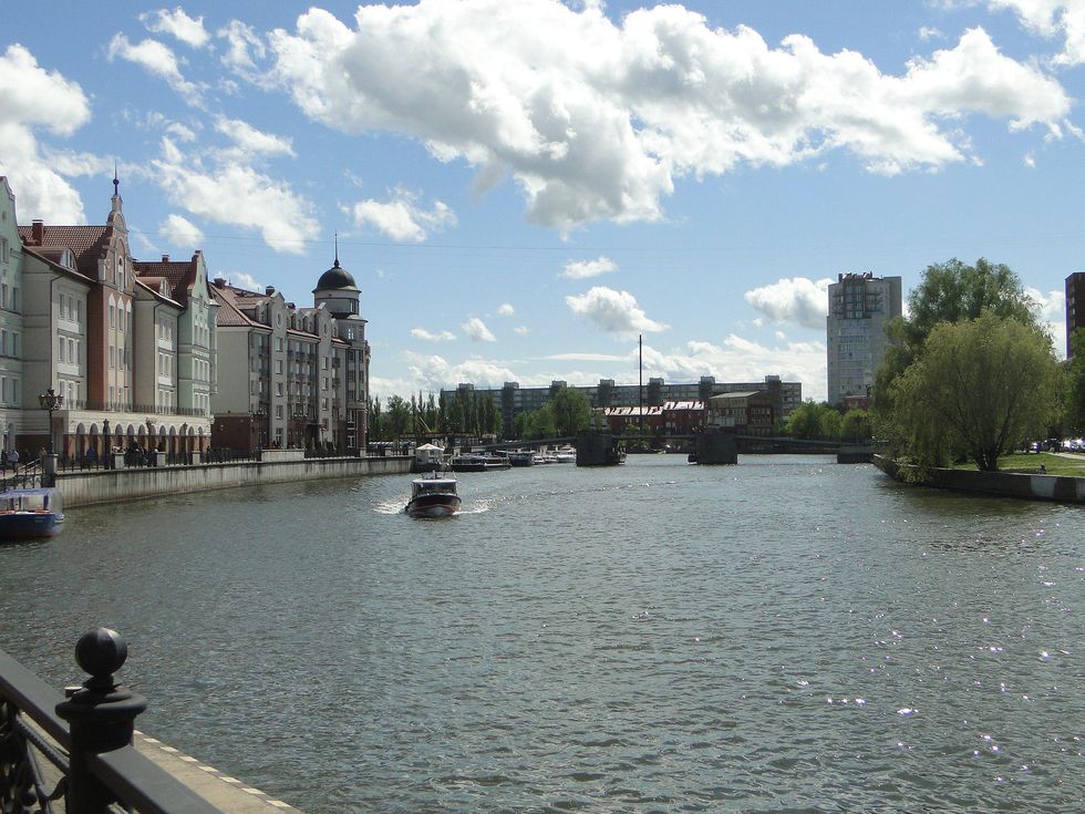 Photo of the Russian enclave of Kaliningrad