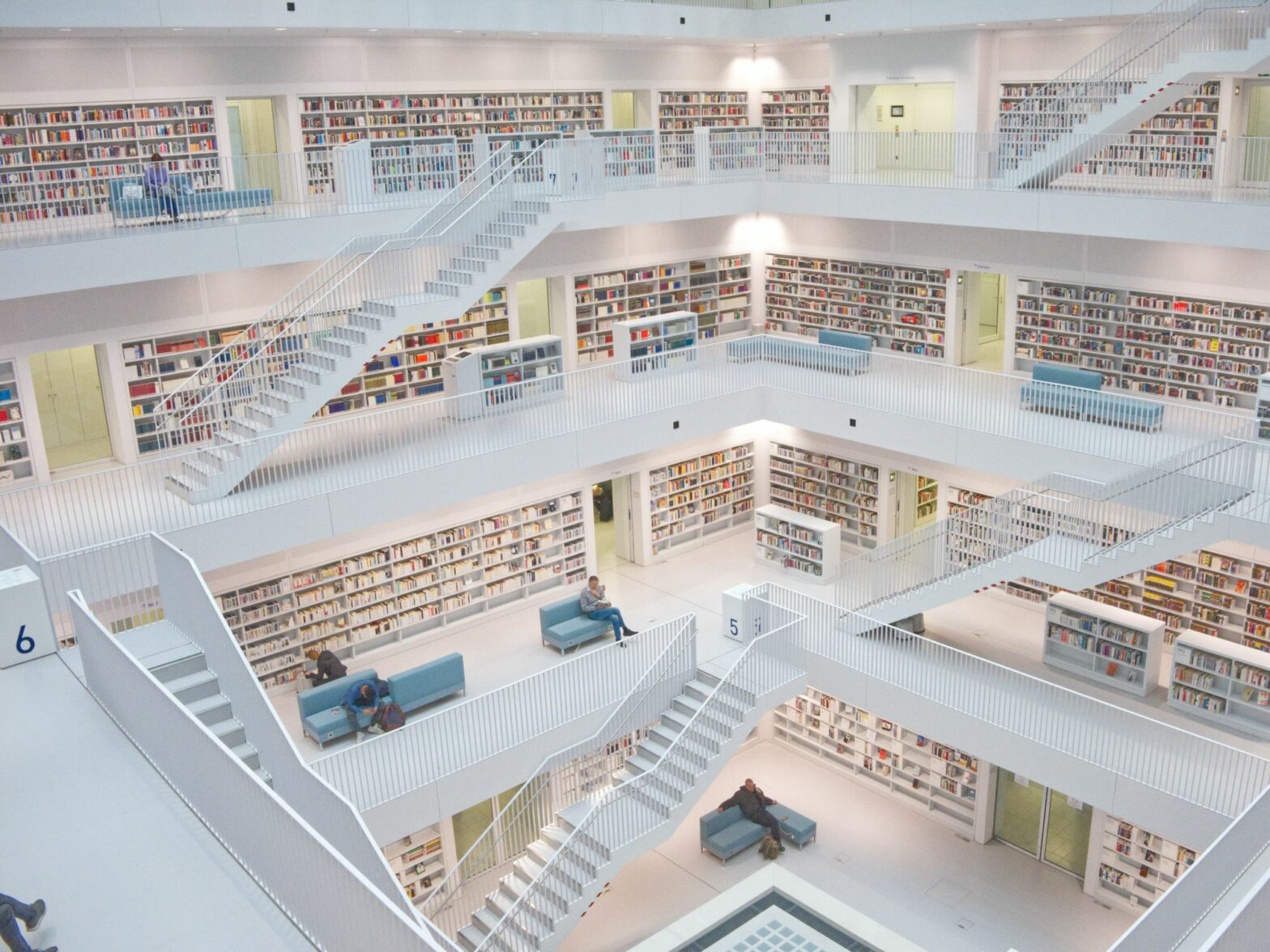 Photo of the Stuttgart library
