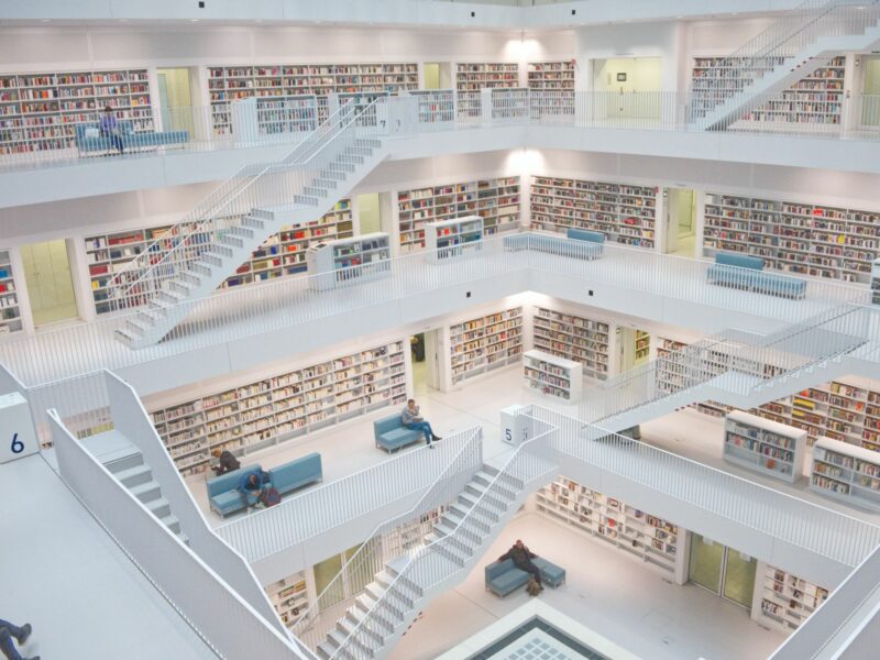 Photo of the Stuttgart library