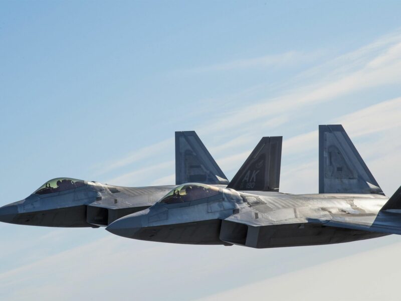 photo of U.S. Air Force fighter jets ready to intercept UFOs