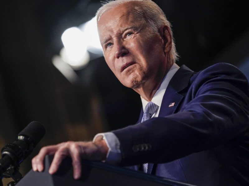 Photo of U.S. President Joe Biden during the North America's Building Trades Unions Legislative Conference in Washington, DC, USA.