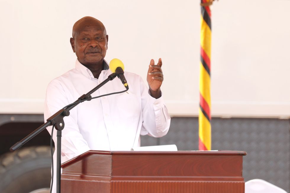 Photo of Ugandan President Yoweri Museveni