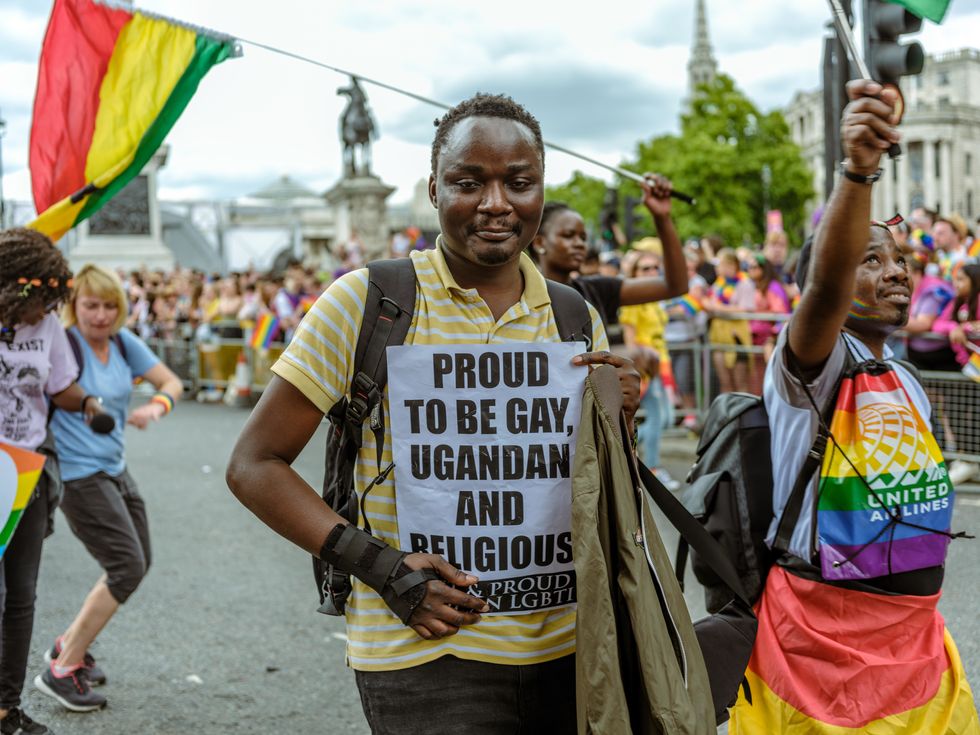 Photo of Ugandans LGBTQ demonstration