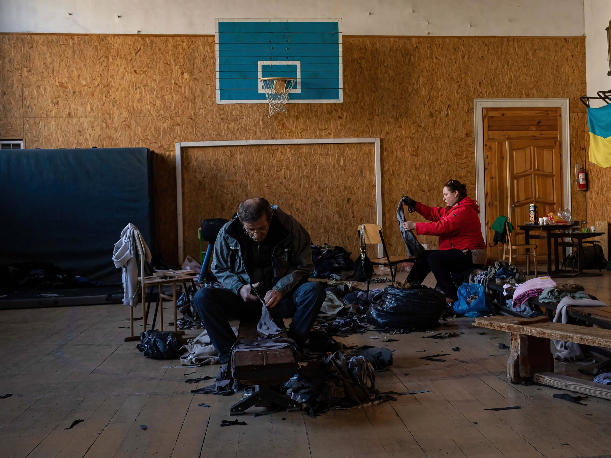 Photo of Ukrainian Internally Displaced People in Zakarpattia