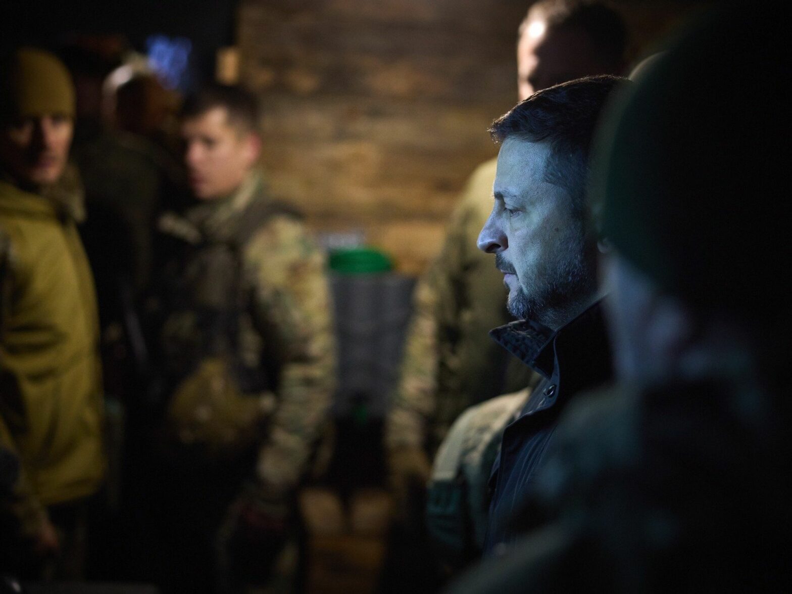 Photo of Ukrainian President Volodymyr Zelensky